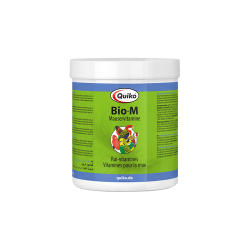 Quiko BIO-M - Mauservitamine für Ziervögel zur Unterstützung der Mauser