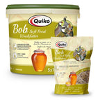 Quiko Bob Weichfutter - Für Zierfasane und Zierwachteln - Enthält Eibiskuit, Garnelen und Honig