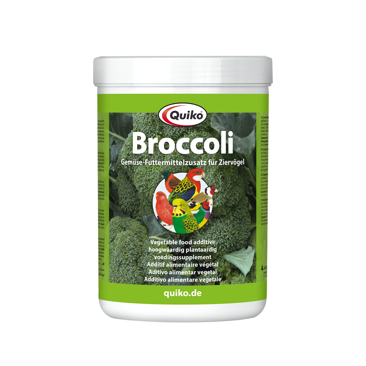 Quiko Broccoli: Proteinreicher Futtermittelzusatz für Ziervogel