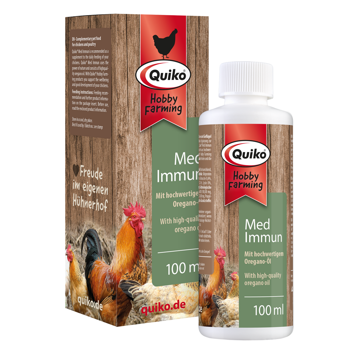 Quiko Hobby Farming Med Immun - Mit hochwertigem Oregano-Öl