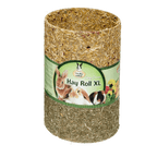 Quiko Sunny Greens Hay Roll: Heurolle zum Knabbern und Spielen für Kleintiere
