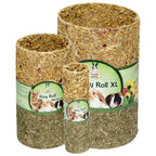 Quiko Sunny Greens Hay Roll: Heurolle zum Knabbern und Spielen für Kleintiere
