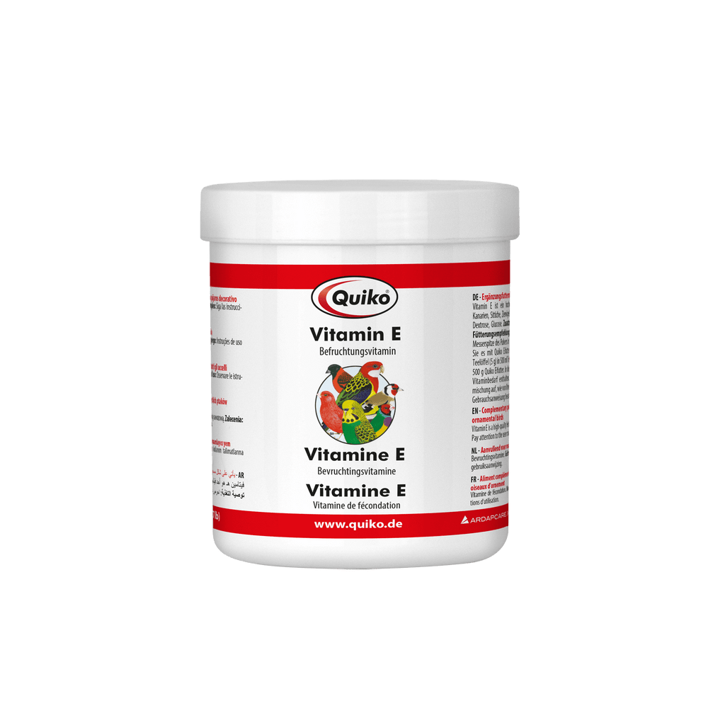 Quiko Vitamin E: Ergänzungsfutter für Kanarien, Sittiche und Ziervögel
