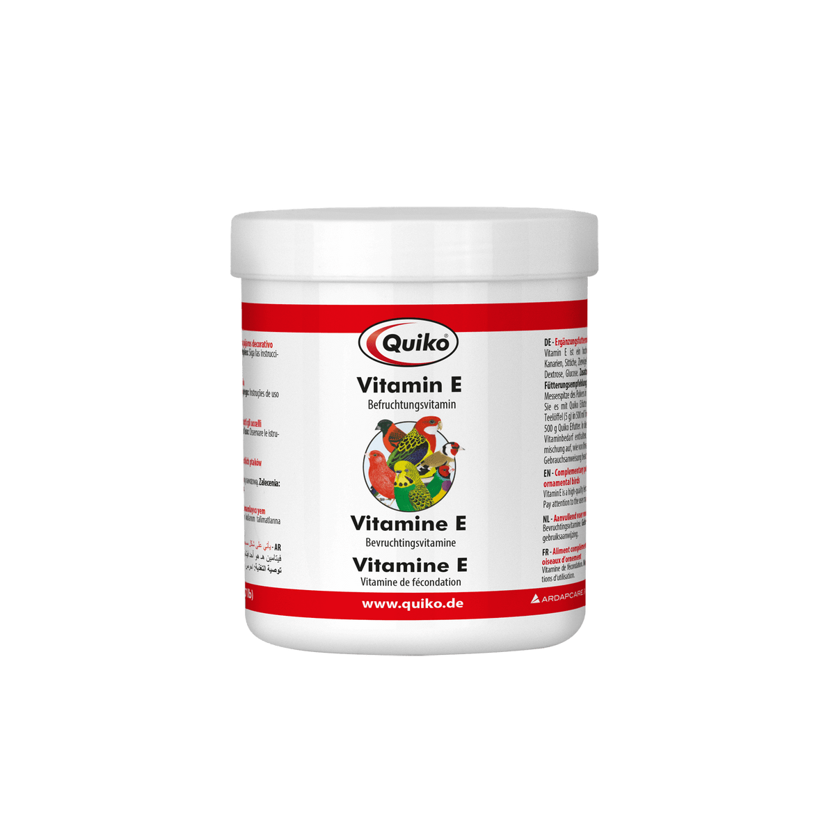 Quiko Vitamin E: Ergänzungsfutter für Kanarien, Sittiche und Ziervögel