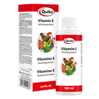 Quiko Vitamin E liquid - Ergänzungsfutter für Kanarien, Sittiche und Ziervögel - Ideal vor und während der Anpaarung