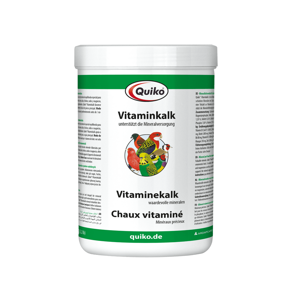 Quiko Vitaminkalk: Mineralstoffmischung für Ziervögel